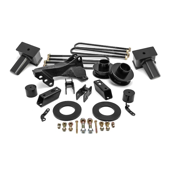 Readylift 2.5IN SST LIFT KIT W/4IN REAR FLAT BLOCKS 2 DRIVE SHAFT W/O SHOCKS 17- 69-2741 - main